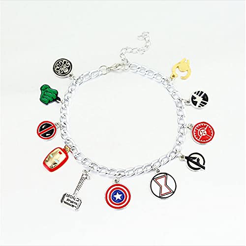 Super Heroes Charm Bracelet - Avengers Edition