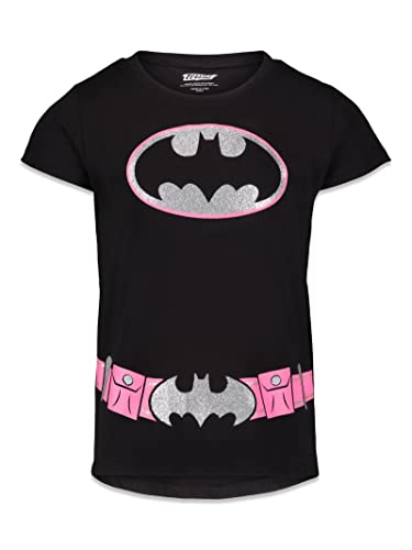 DC Justice League Toddler Girls 4 Pack T-Shirts