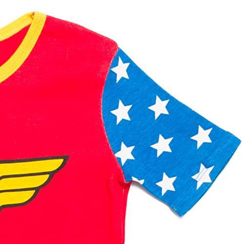 Wonder Woman Pajama Shirt and Shorts Set