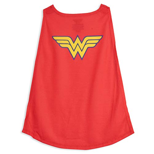 Wonder Woman Little Girls Gown and Cape