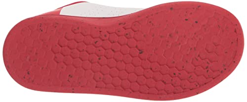 adidas Kids Advantage Tennis Shoe, White/White/Better Scarlet (Spider-Man), 9 US Unisex Toddler