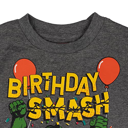 Avengers Hulk Birthday Toddler Boys T-Shirt - Size 4T
