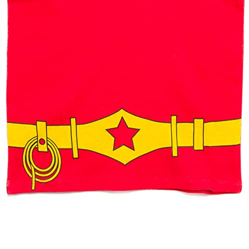 Wonder Woman Pajama Shirt and Shorts Set