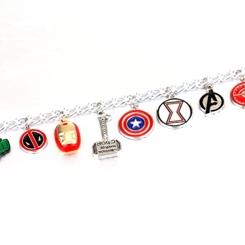 Super Heroes Charm Bracelet - Avengers Edition