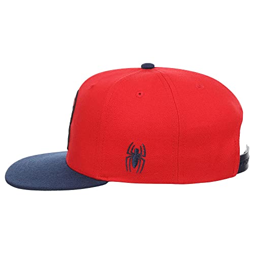 Spiderman Youth Snapback Cap Red/Navy Color Marvel Comics