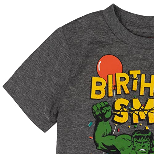 Avengers Hulk Birthday Toddler Boys T-Shirt - Size 4T
