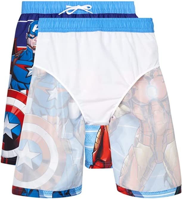 Avengers Assemble Swimwear Set - Spider-Man & Captain America