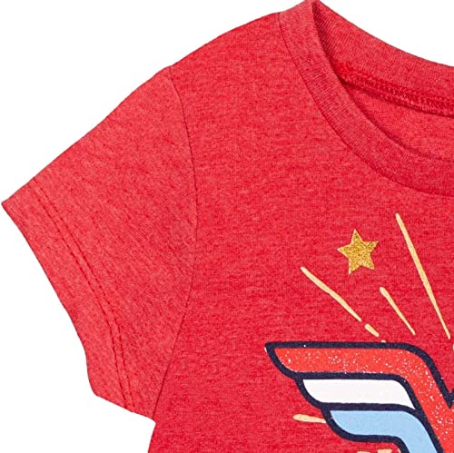 Wonder Woman Toddler Girls T-Shirt and Shorts Set