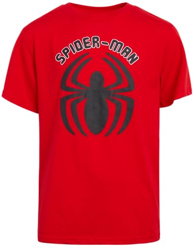 5 Pack Marvel Avengers Boys' Superhero T-Shirts Size 8