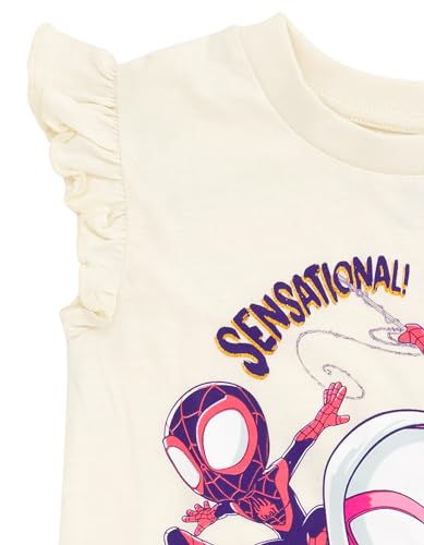 Spidey & Friends Spider-Man Little Girls Outfit Set