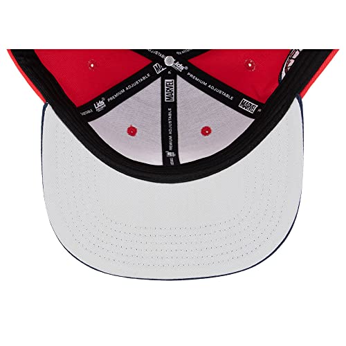 Spiderman Youth Snapback Cap Red/Navy Color Marvel Comics