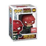 Funko Pop Marvel Zombies: Zombie Red Skull Figure