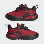 adidas Kids Fortarun Running Shoe, Vivid Red/Core Black/White (Spider-Man), 5 US Unisex Toddler