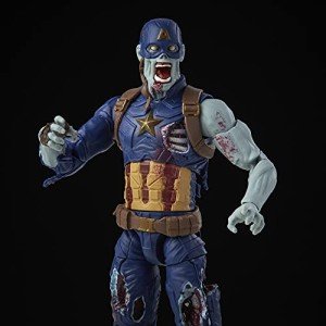 Zombie Captain America 6-Inch Action Figure Toy
