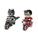 Batman Motorcycle Micro Building Blocks Puzzle Set