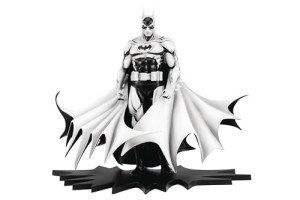 DC Heroes Batman Black and White PVC Statue