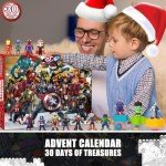 Super Hero Adventure Advent Calendar for Kids