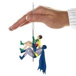 Batman Wall-Scaling Christmas Ornament 2024