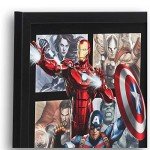 Marvel Avengers Framed Wall Art Decor featuring Heroes