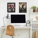 Marvel Avengers Framed Wall Art Decor featuring Heroes