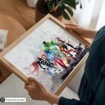 Master Superhero Watercolor Poster Print Art