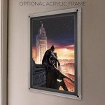 Batman Sunset City Wall Art – 17” x 24”