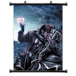 X-Men Gambit and Rogue Fabric Wall Scroll