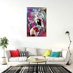 Batman & Harley Quinn Neon Poster 24"x36