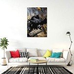 Batman Dark Knight Crouching Gargoyle Poster 24x36