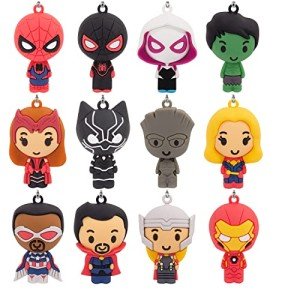 Marvel Mini Christmas Tree Set with 12 Ornaments