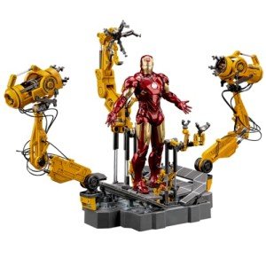 Iron Man MK4 Suit-Up Gantry Action Figure