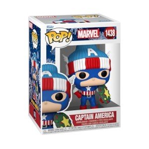 Funko Pop! Marvel: Holiday - Captain America
