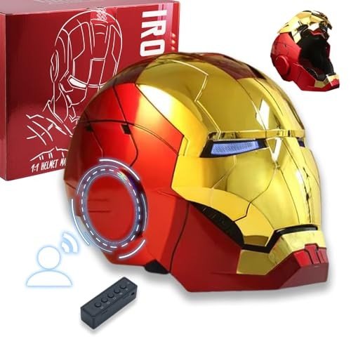 Iron Man Mark 5 Helmet with Voice Control & LED