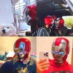 Iron Man Mark 5 Helmet with Voice Control & Lights