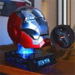 Iron Man Mark 5 Helmet with Voice Control & Lights