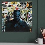 DC Comics Batman and Villains Canvas Wall Art