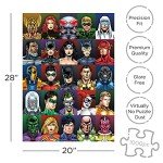 DC Comics 1000 Piece Jigsaw Puzzle: Cast Faces