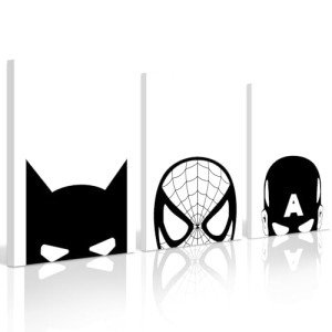 Spiderman Canvas Wall Art for Kids' Rooms