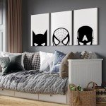 Spiderman Canvas Wall Art for Kids' Rooms