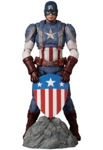 Mafex Captain America Classic Suit Action Figure