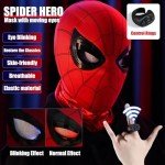 Spider Superhero Mask with Moving Eyes & Lights