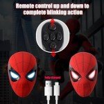 Spider Superhero Mask with Moving Eyes & Lights