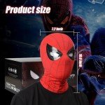 Spider Superhero Mask with Moving Eyes & Lights