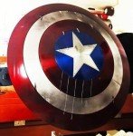 75th Anniversary Captain America Broken Shield Prop