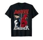 Daredevil & Punisher Graphic Tee - Marvel Design