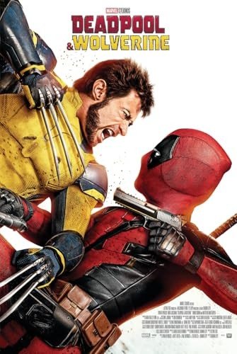 Deadpool & Wolverine Movie Poster - 24x36 Art