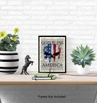 Punisher American Flag Art Print - 8x10 Decor