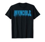 Invincible Paint Drip Logo Superhero T-Shirt