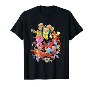 Invincible Universe Superhero Graphic Tee