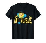 Invincible Animated T-Shirt for Superhero Fans